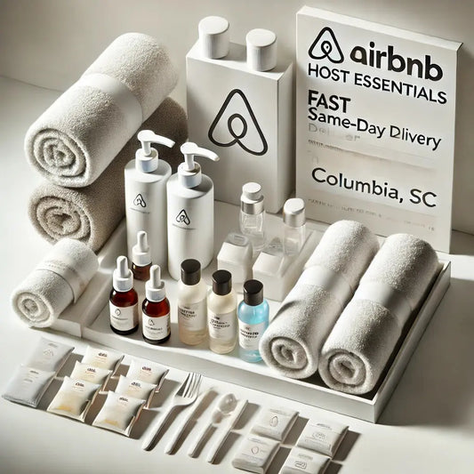 Airbnb Essentials Supplier in Columbia, SC | Same-Day Delivery for Hosts