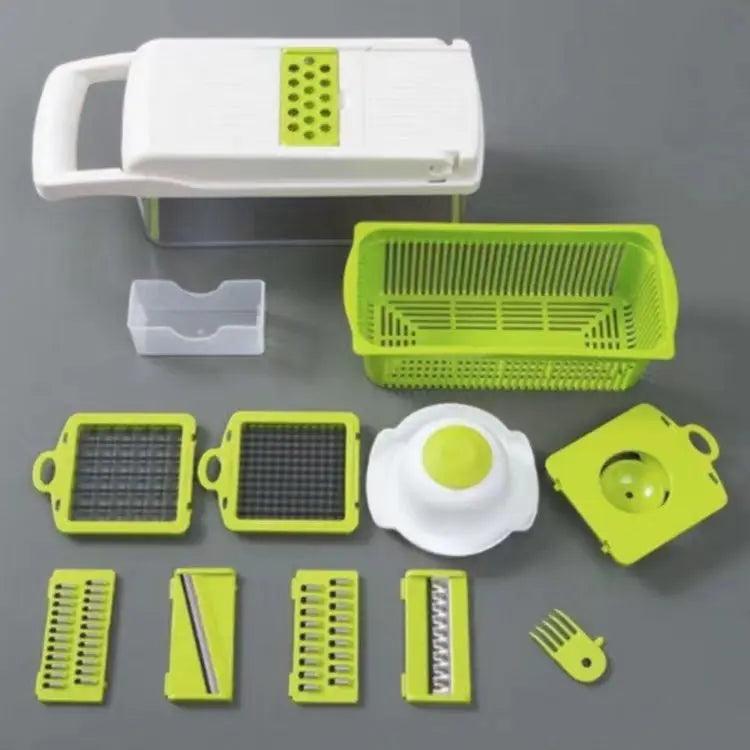 12 In 1 Manual Vegetable Chopper Kitchen Gadgets Food Chopper Onion Cutter Vegetable Slicer DeriveMALL