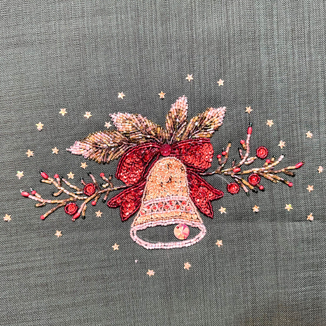 Festive Sparkle Runner – Handcrafted Holiday Table Runner