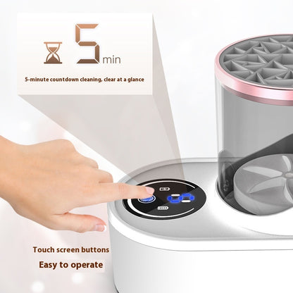 Automatic Makeup Brush Cleaning Machine | Electric Brush Cleaner Tool