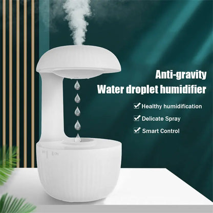 Anti-gravity Air Humidifier Mute Countercurrent Humidifier Levitating Water Drops Cool Mist Maker Fogger Relieve Fatigue DeriveMALL