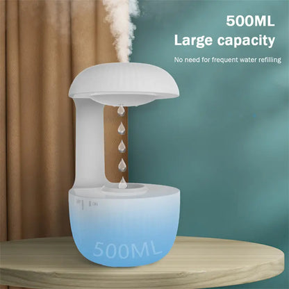 Anti-gravity Air Humidifier Mute Countercurrent Humidifier Levitating Water Drops Cool Mist Maker Fogger Relieve Fatigue DeriveMALL