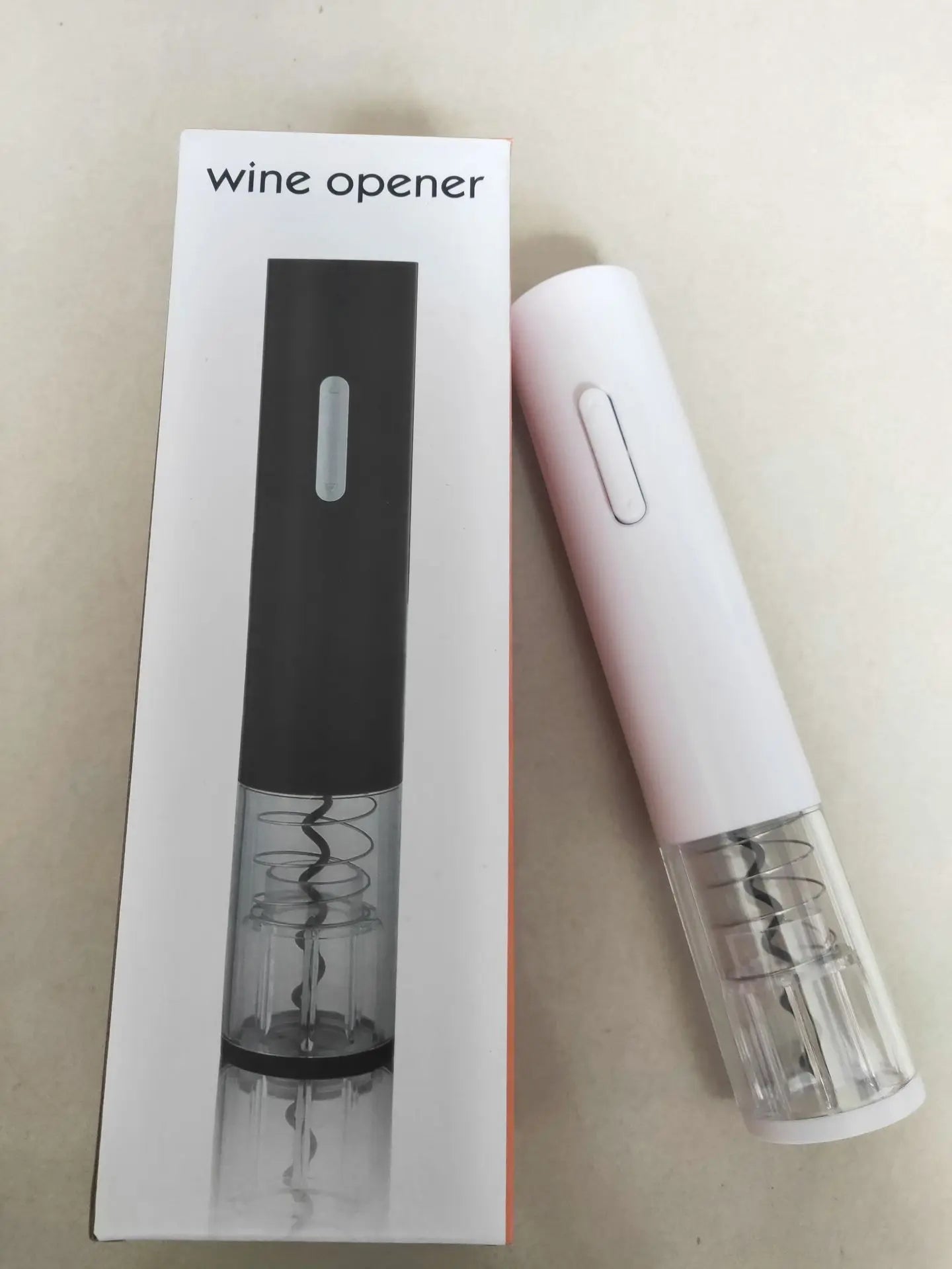 Electric Wine Opener Automatic Electric Wine Bottle Corkscrew Opener With Foil Cutter Wine Bottle Opener Kit DeriveMALL