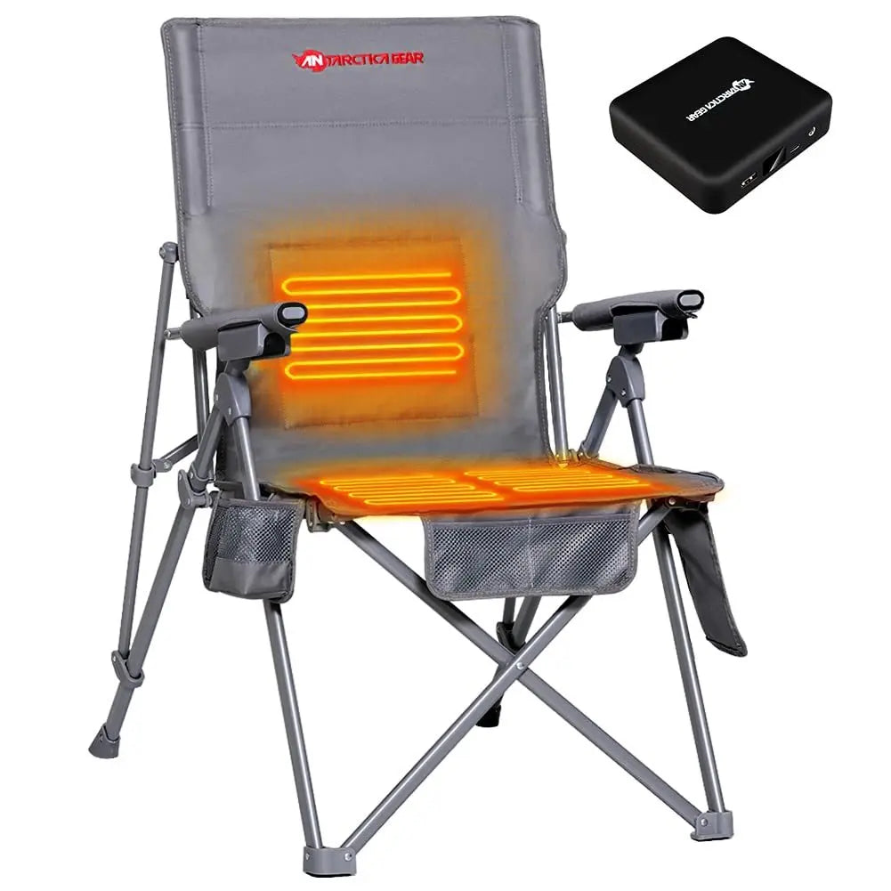 Heated Camping Chair with 12V Battery Pack | Portable and Comfortable BASEUS