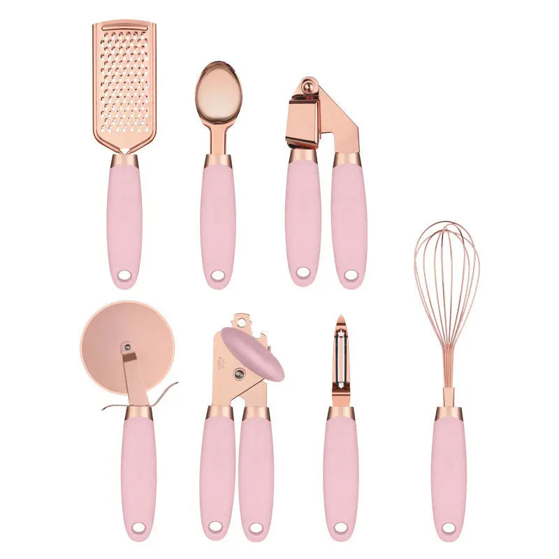 Kitchen Household Peeler Gadget Copper Plating Set DeriveMALL