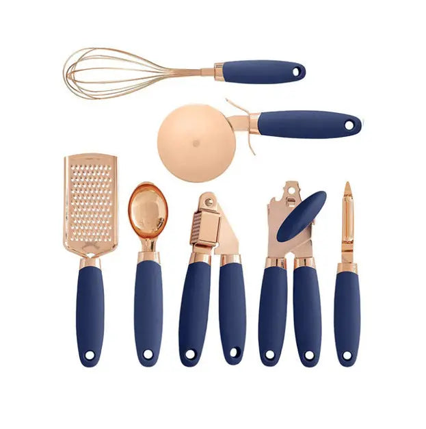 Kitchen Household Peeler Gadget Copper Plating Set DeriveMALL