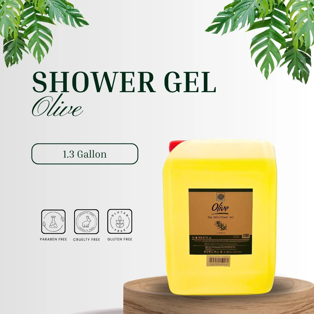 Roomsium Olive Shower Gel Bulk Supplies 1.3 Gallon Roomsium