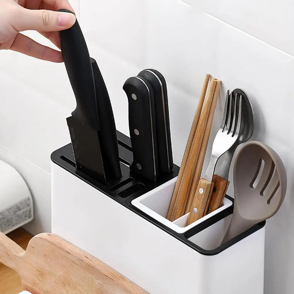 Tableware Storage Holders Kitchen Knife Plastic Storages Racks for Kitchen  Convenience Cabinet DeriveMALL