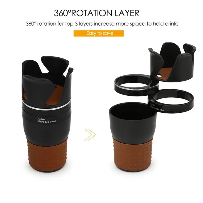 Versatile Car Cup Holders | Universal Car & Truck Drink Holder - DeriveMall DeriveMALL